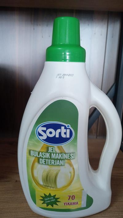 Sorti Bitkisel Bulaşık Makinesi Deterjanı Konsantre Jel  Hepsi Bir Arada