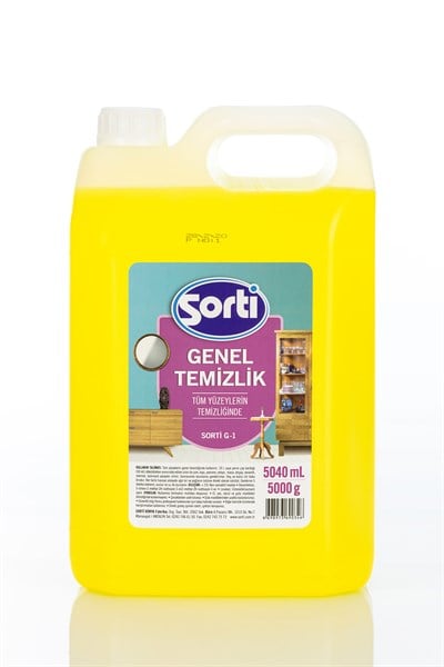 Sorti Genel Temizlik Sarı 5 kg