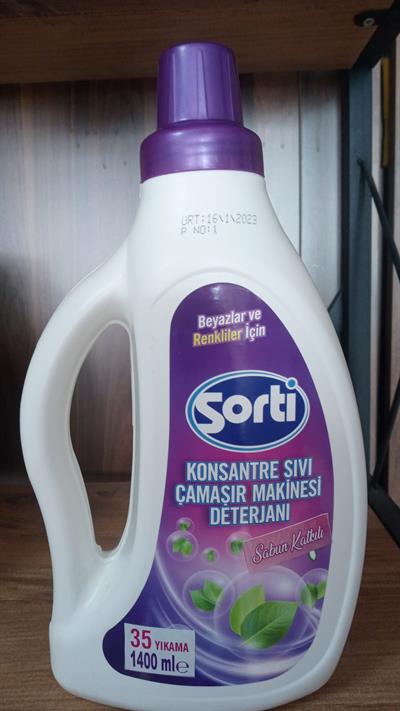 Sorti Renkli Beyaz Çamaşırlar için Konsantre Sıvı Çamaşır Makinesi Deterjanı