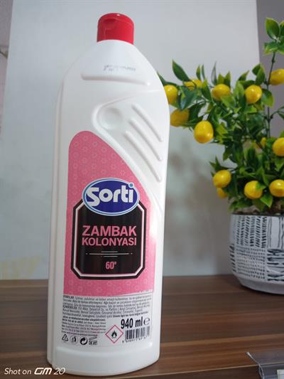 SORTİ ZAMBAK KOLONYASI 940 ML