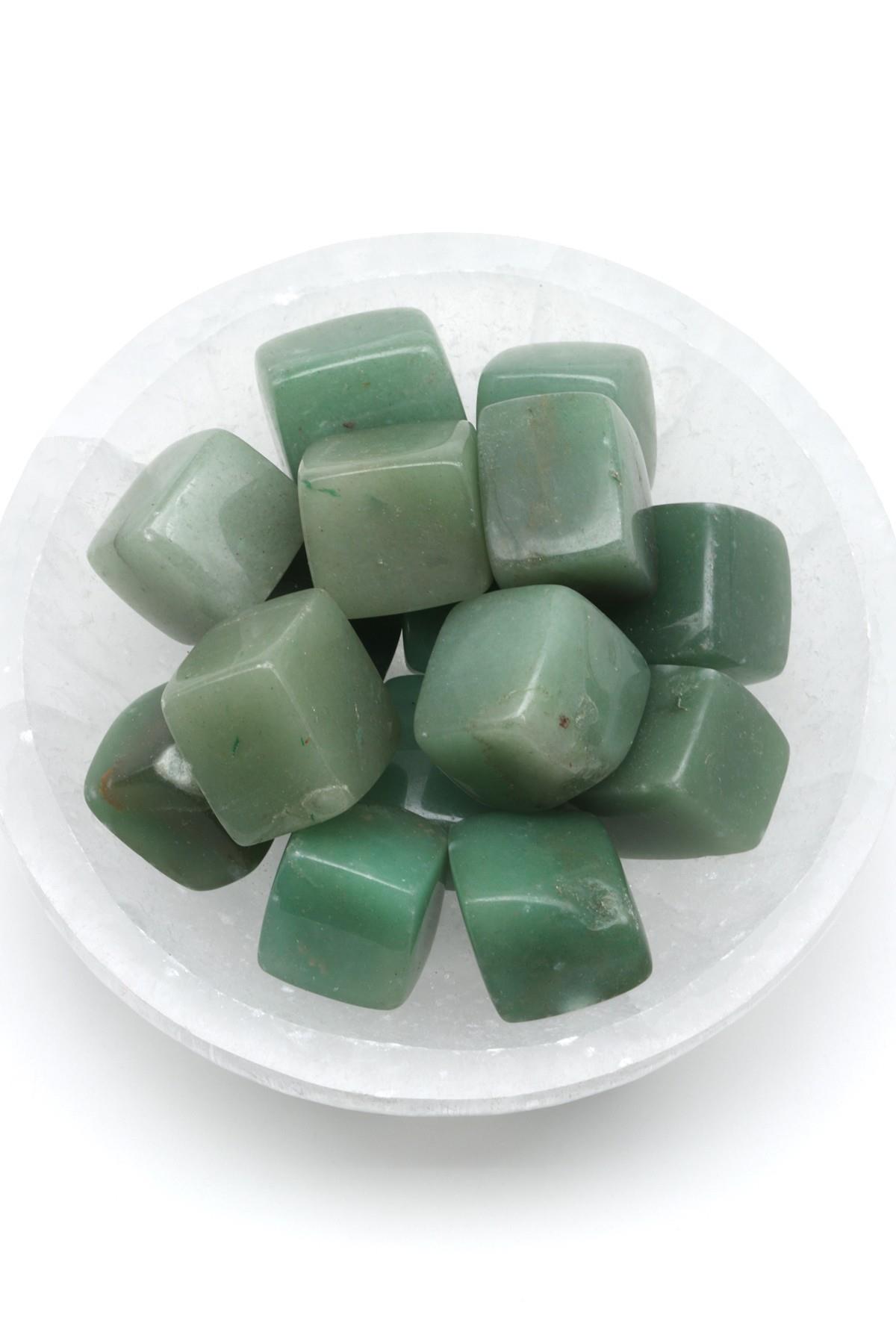 Aventurin Doğal Taş Tamburlanmış Parça - Tımbıl