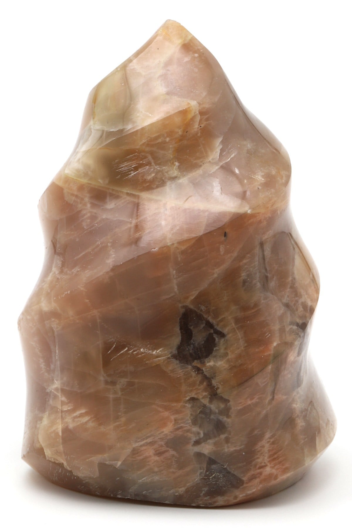 Ay Taşı Doğal Taş Spiral Parça - 477 Gr.