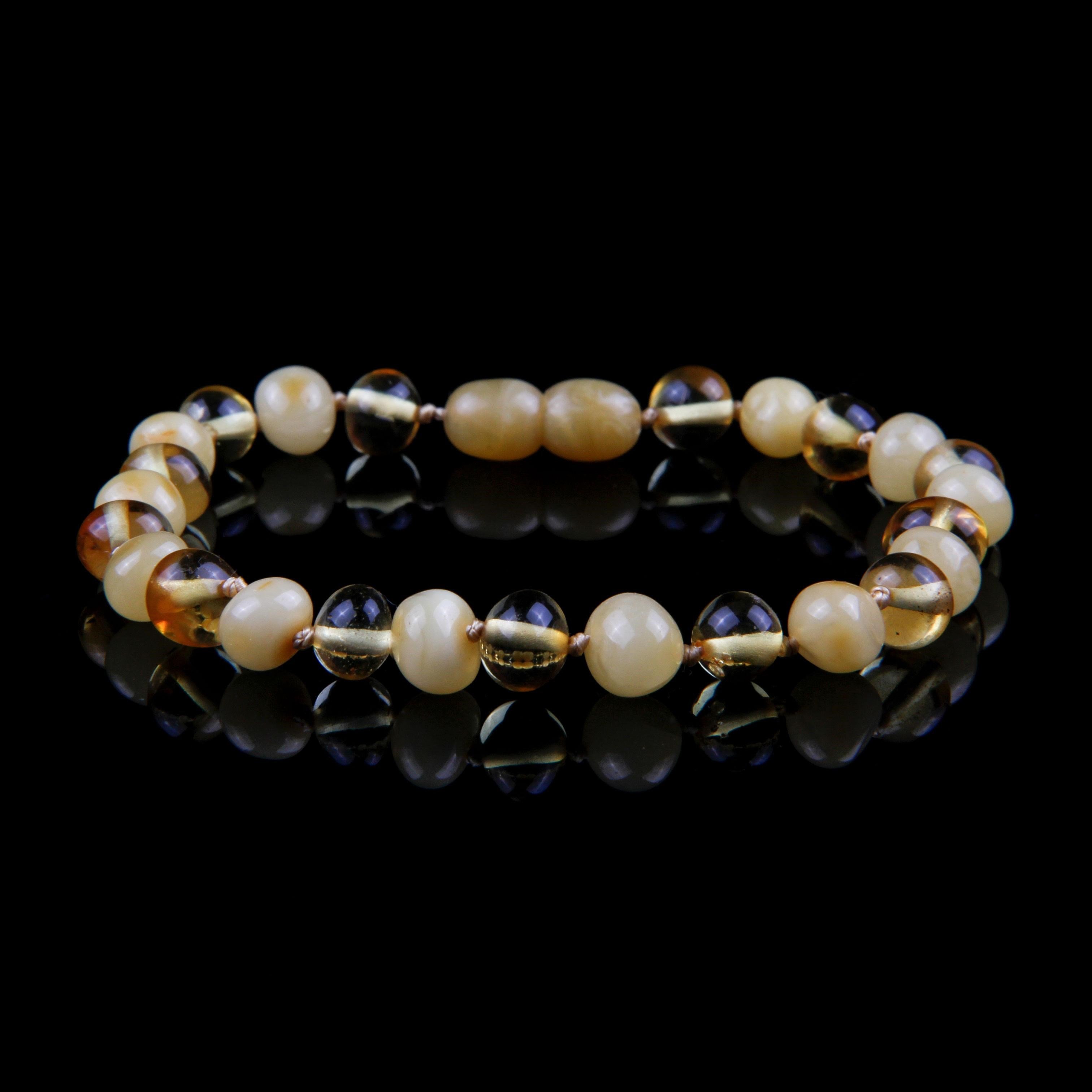 Damla Kehribar Bileklik