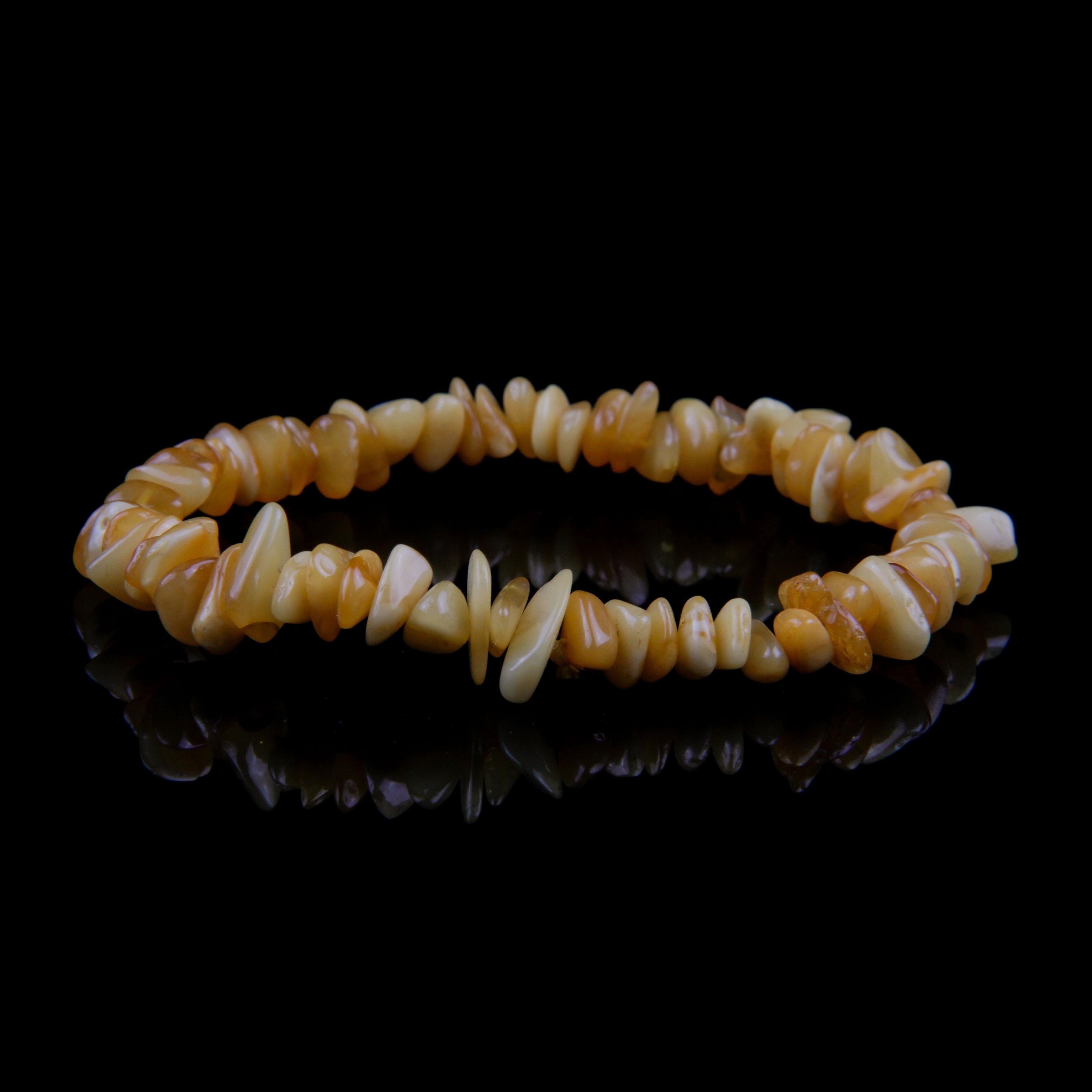 Damla Kehribar Bileklik