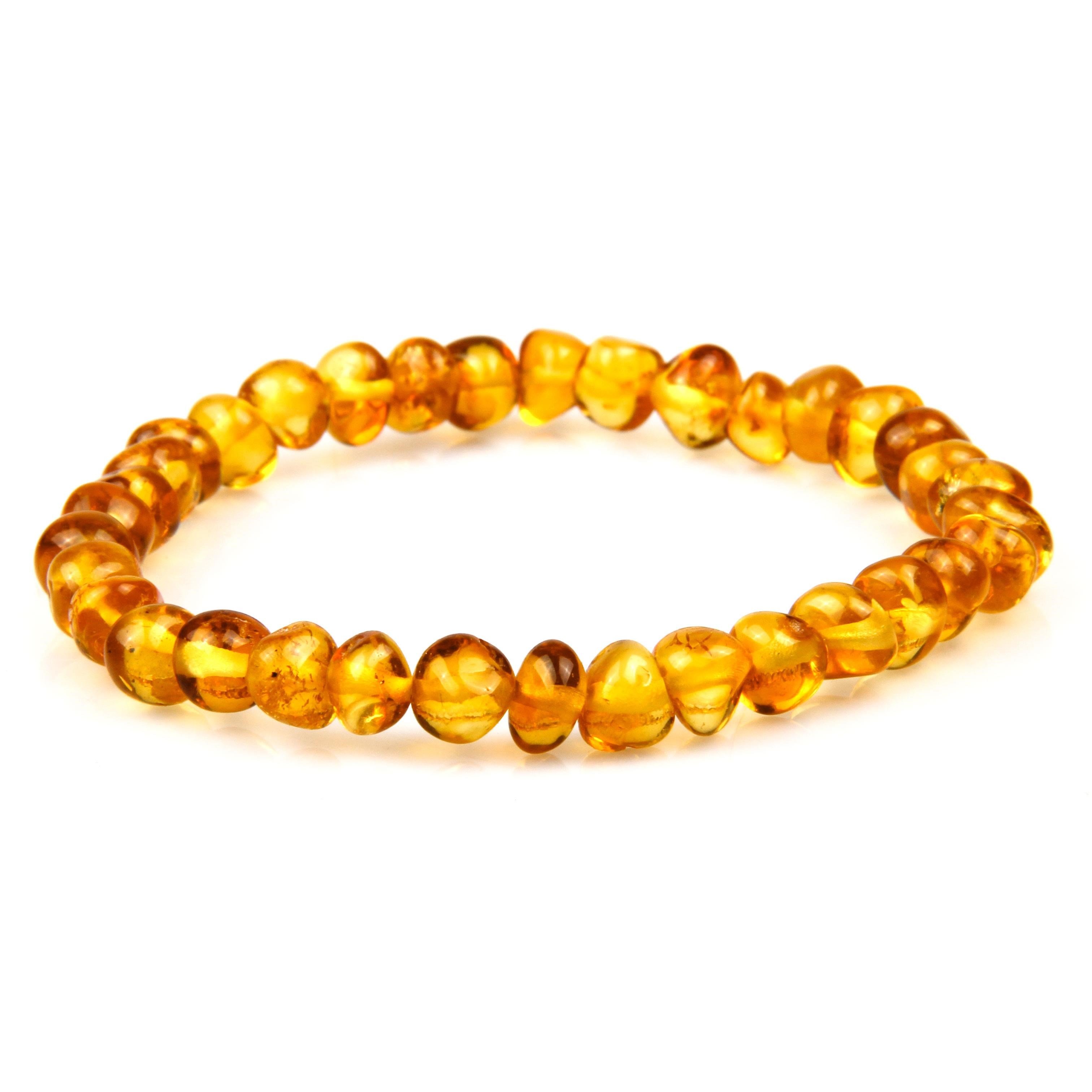 Damla Kehribar Bileklik