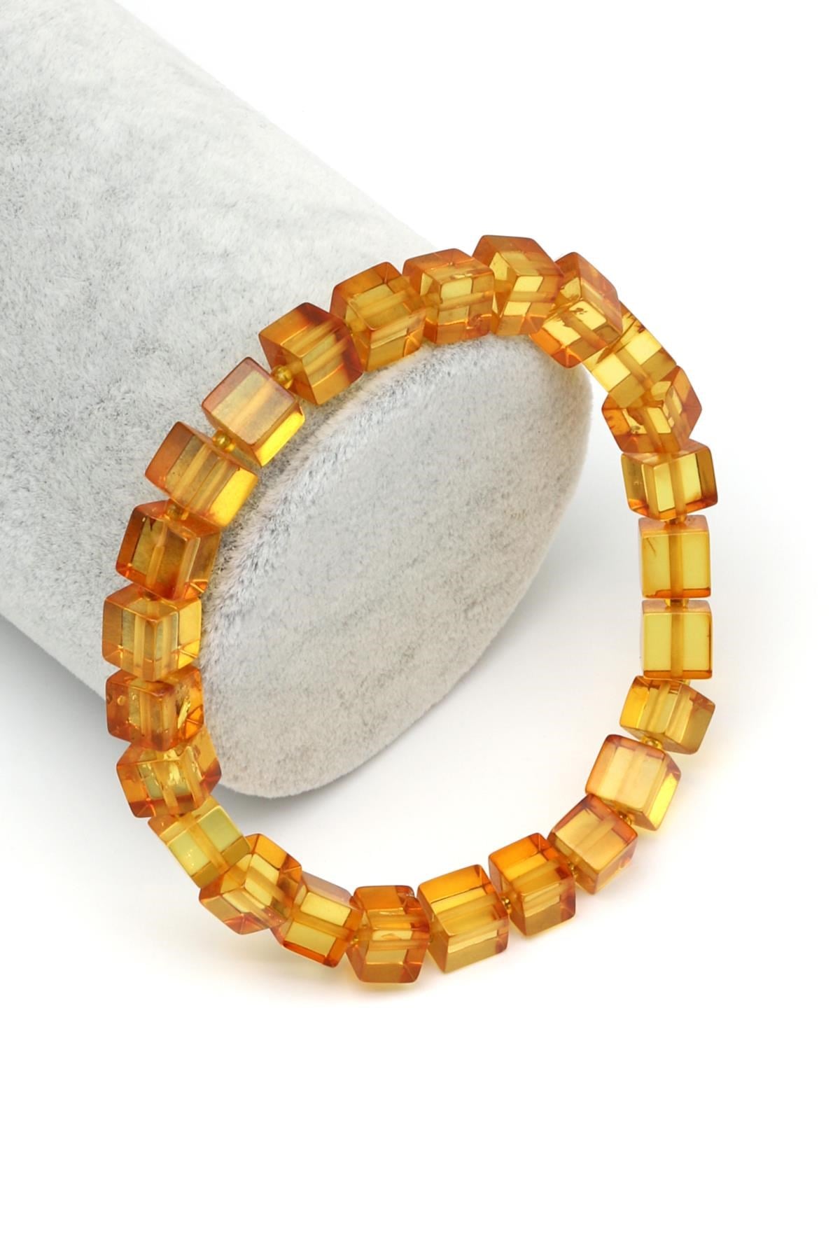 Damla Kehribar Bileklik