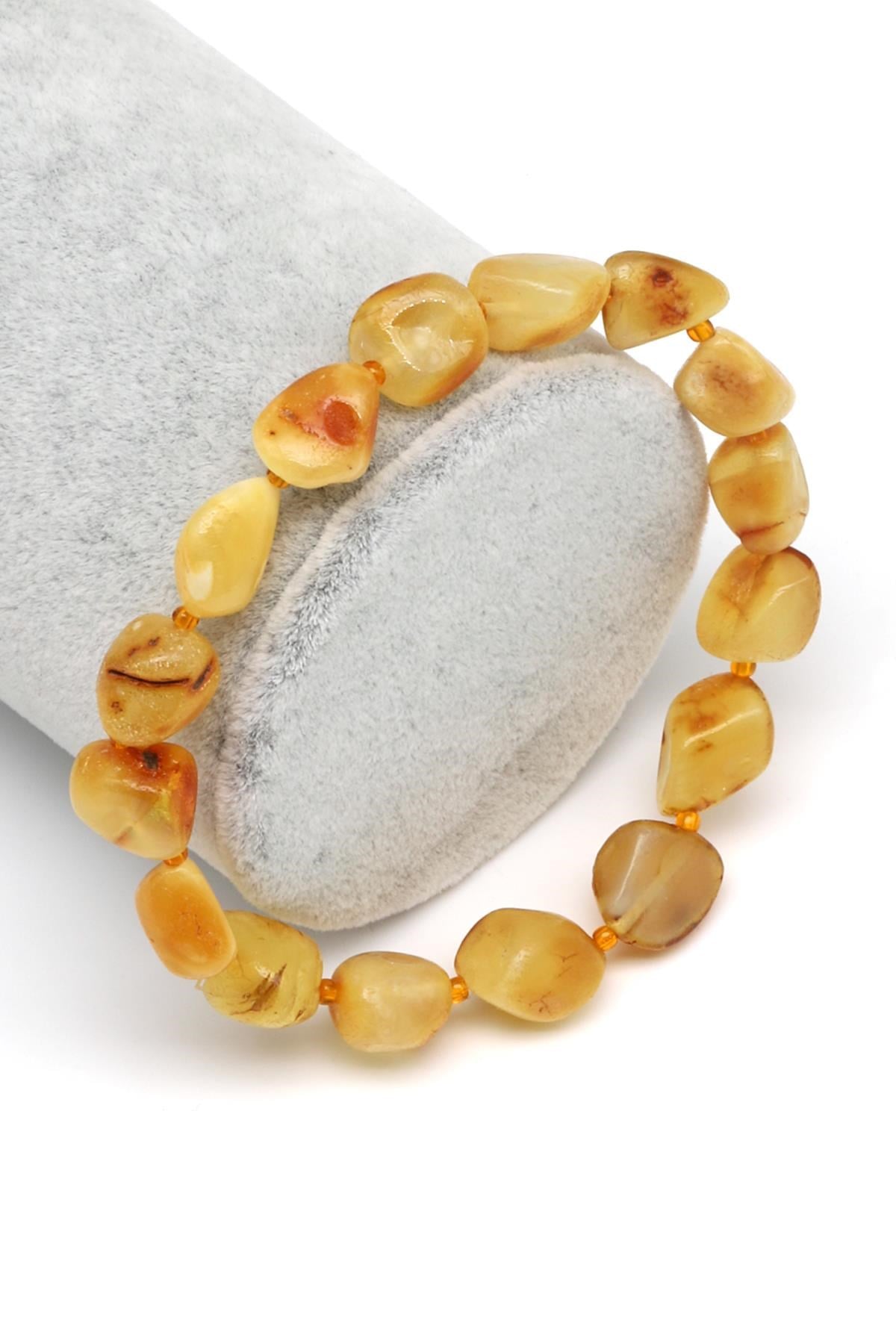 Damla Kehribar Bileklik