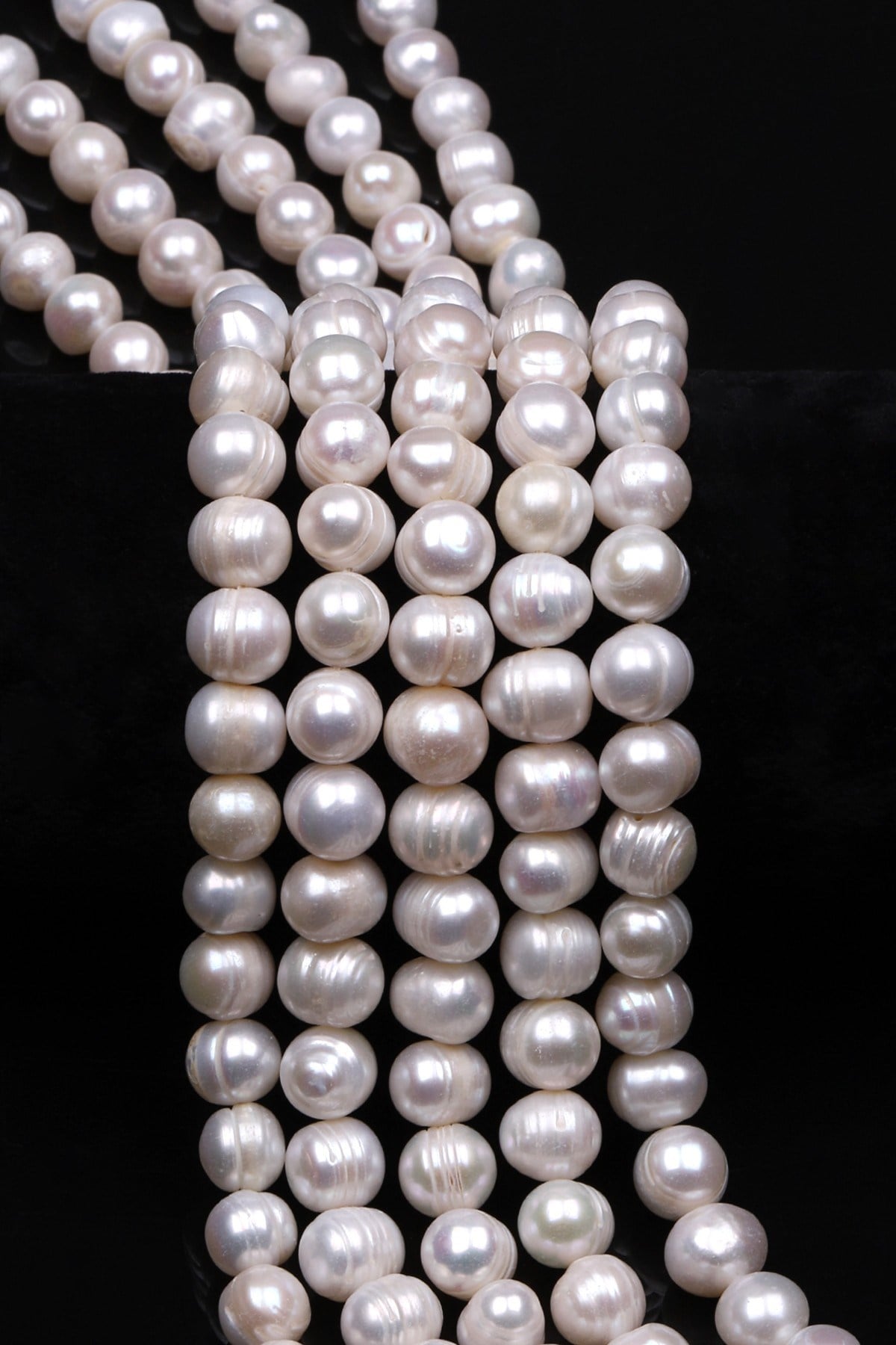 İnci Doğal Taş Dizi 9 x 10 mm Özel Kesim - DZ-0894