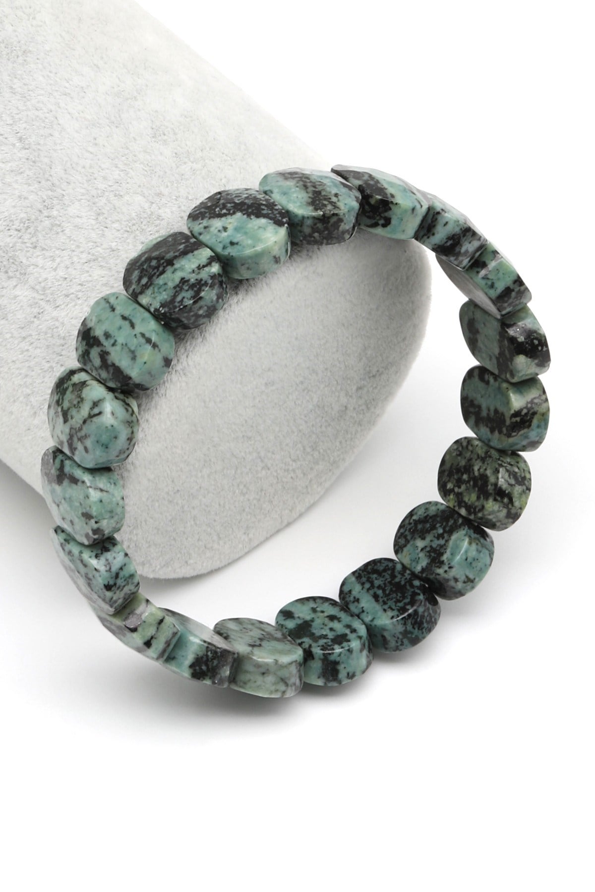 Jasper Doğal Taş Bileklik 10 x 14 mm Özel Kesim - BLK-2107