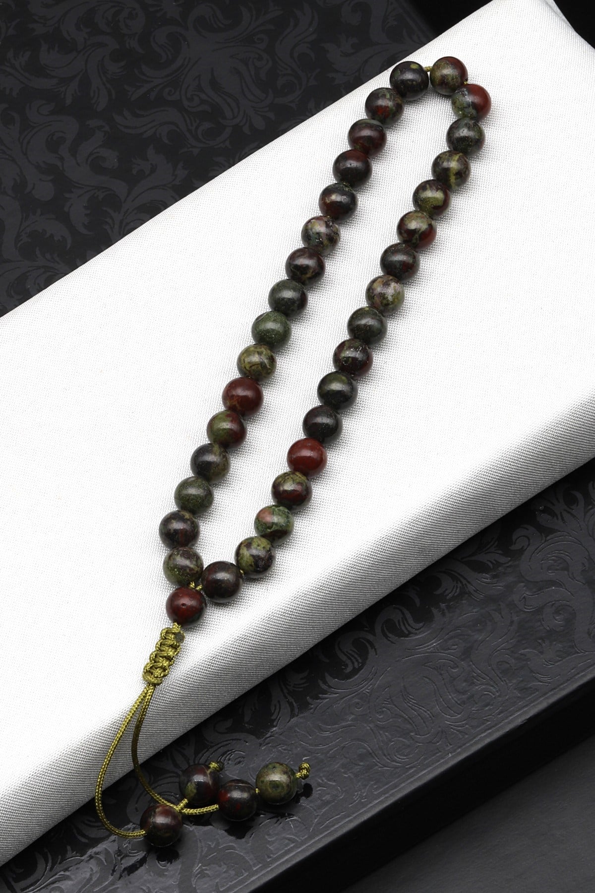 Jasper Doğal Taş Bileklik Tesbih 6 mm Küre Kesim TSB-0482