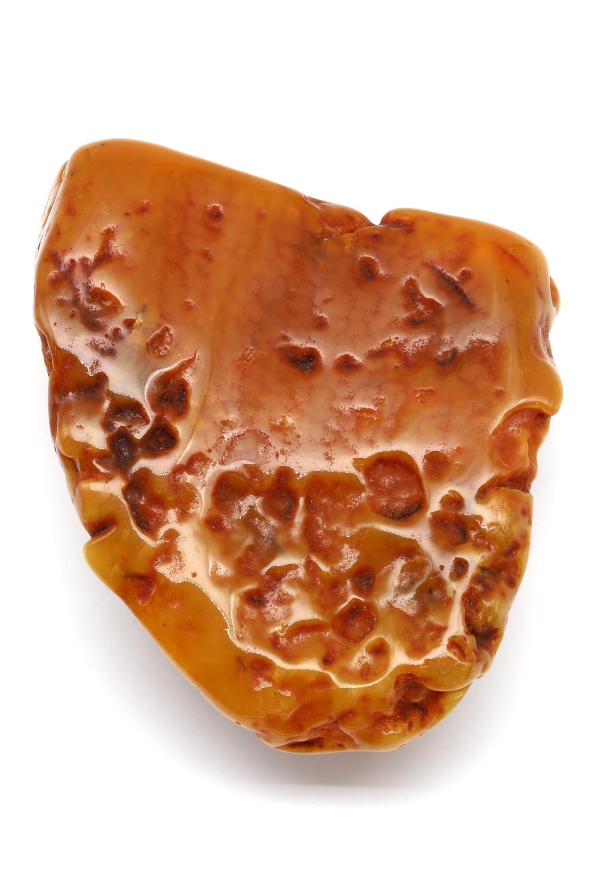 Kehribar Doğal Taş Parça