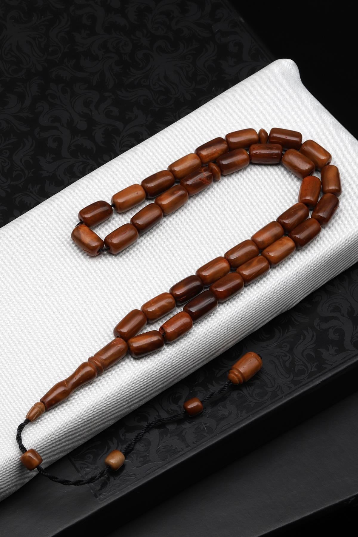 Kuka Ağacı Tesbih 6 x 11 mm Kapsül Kesim