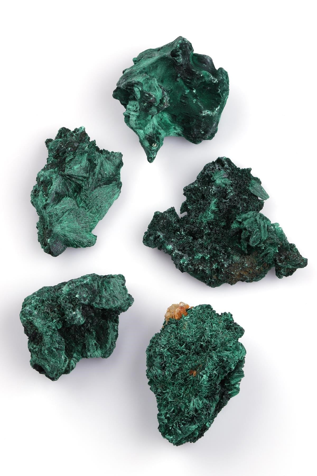 Malakit Doğal Taş Ham Parça