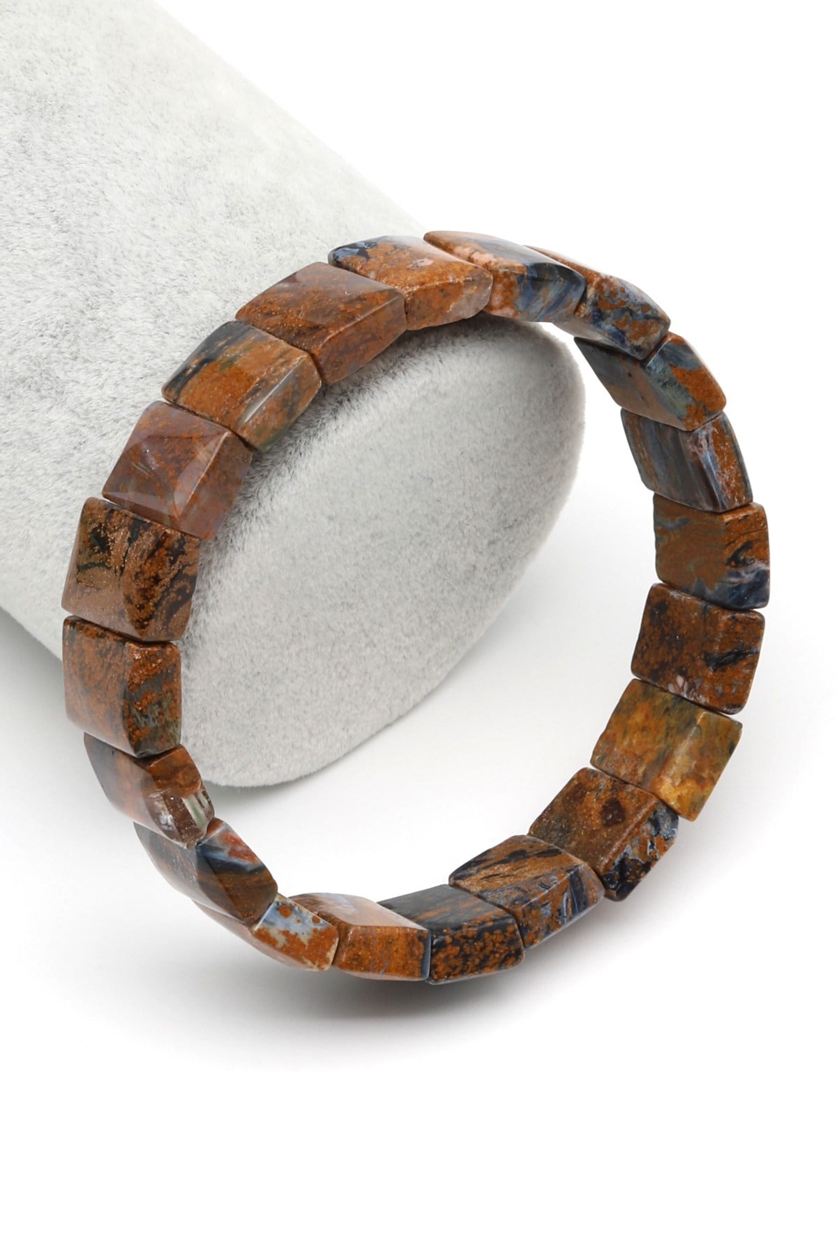 Pietersite Doğal Taş Bileklik 10 x 14 mm Özel Kesim - BLK-2111