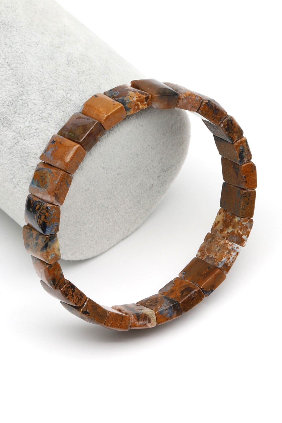 Pietersite Doğal Taş Bileklik 8 x 12 mm Özel Kesim - BLK-2113