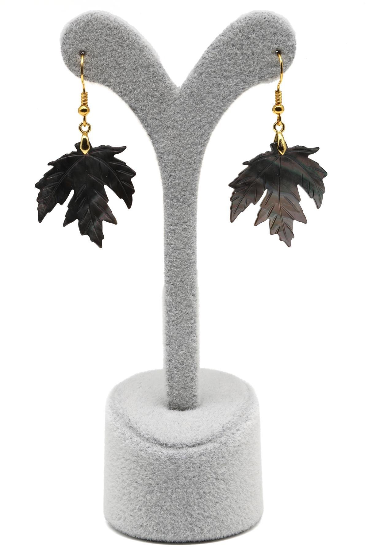 Sedef Doğal Taş Küpe - KP-0291