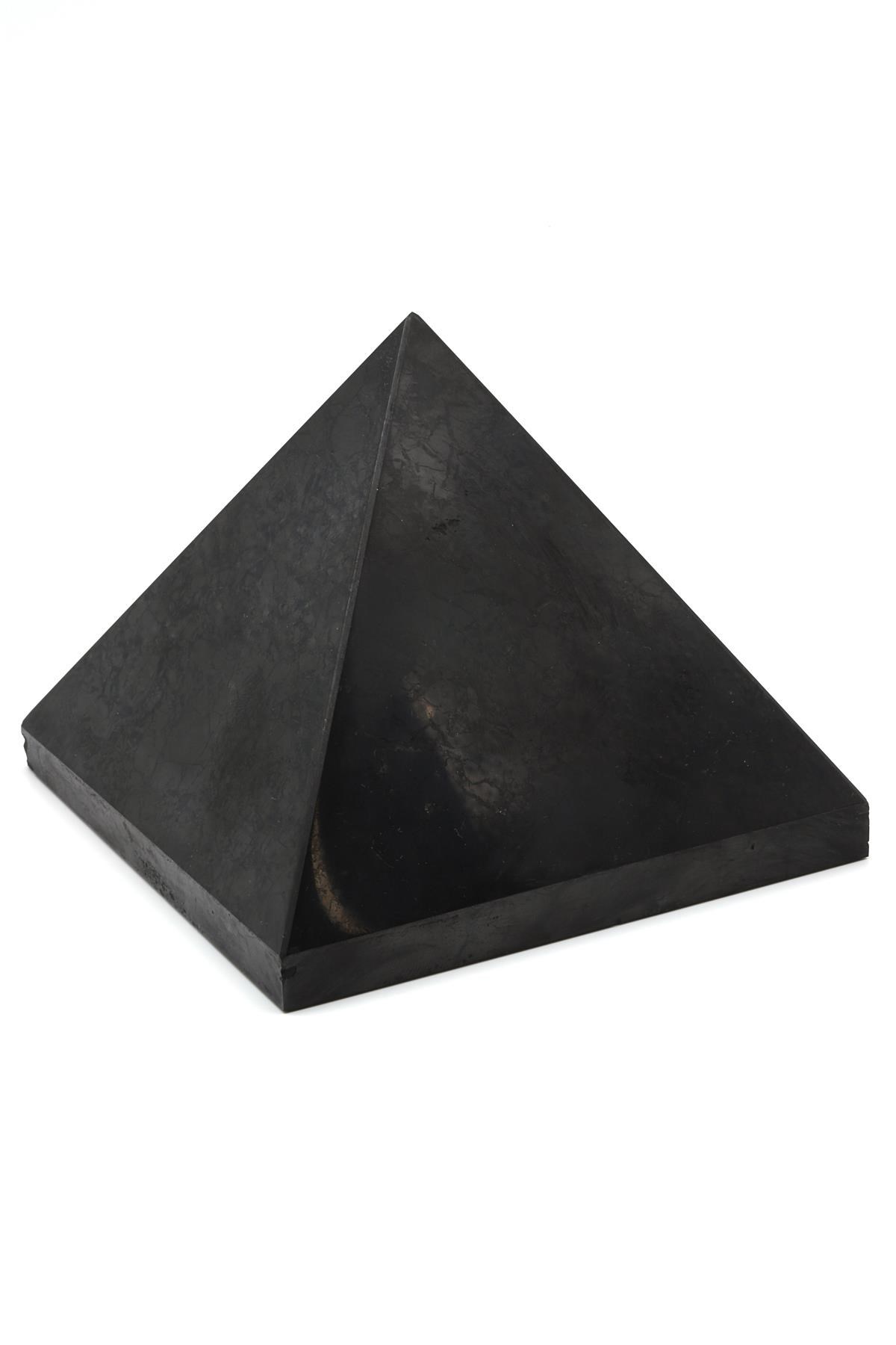 Shungite Doğal Taş Piramit