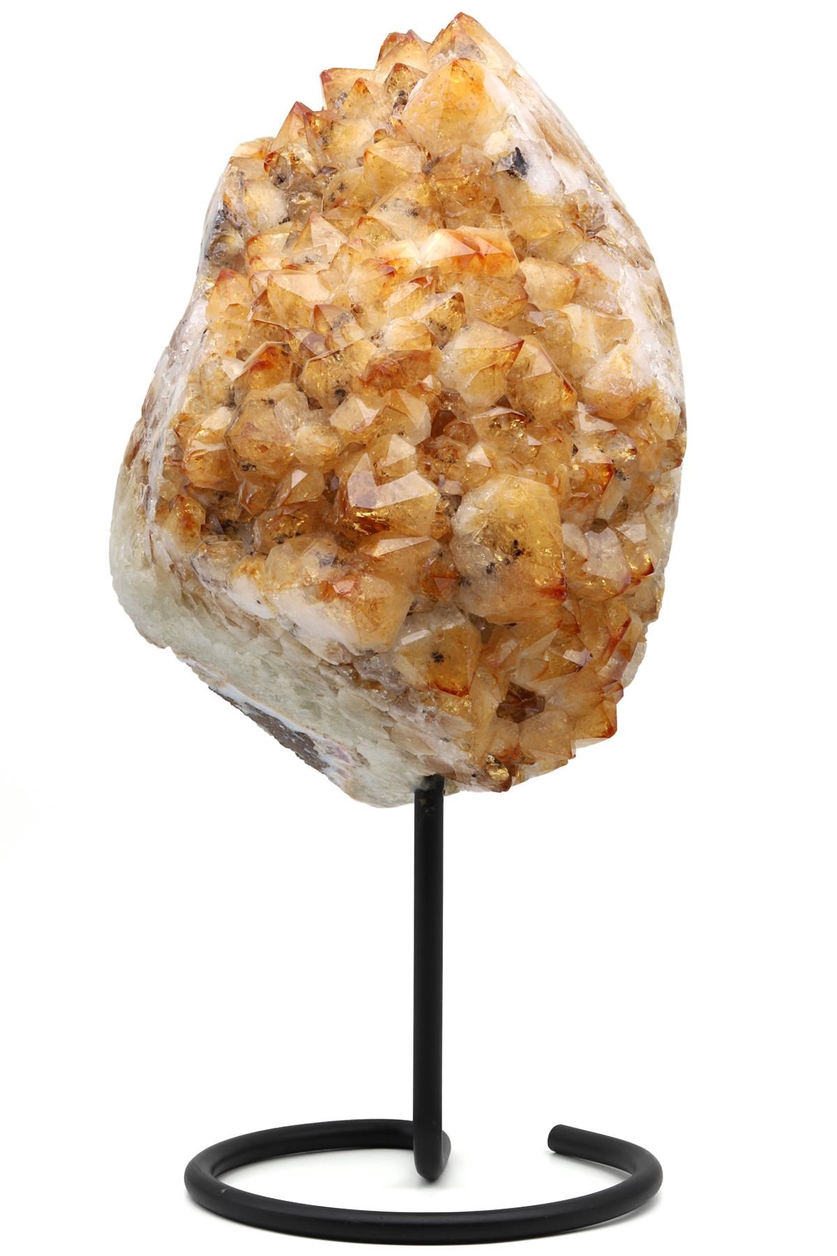 Sitrin Doğal Taş Standlı Ham Parça - 8188 Gr.