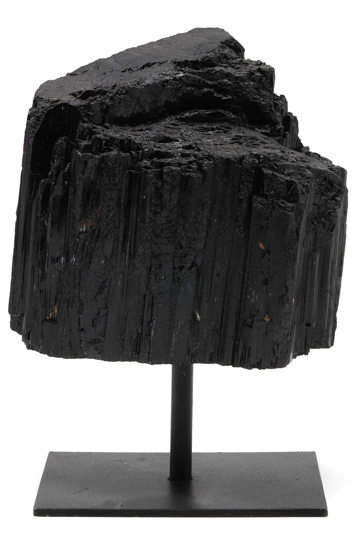 Turmalin Doğal Taş Standlı Ham Parça - 1666 Gr.