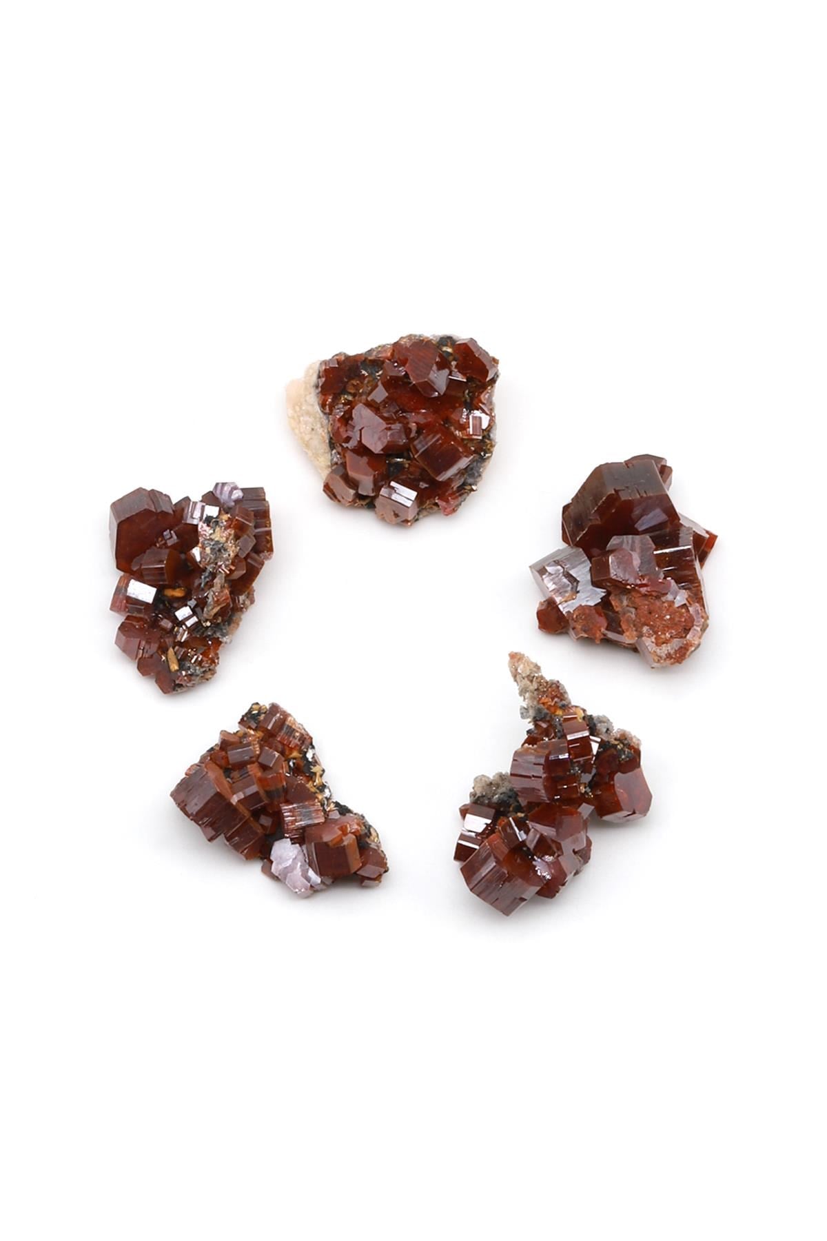 Vanadinit Doğal Taş Özel Koleksiyonluk Ham Parça - 10 Gr.