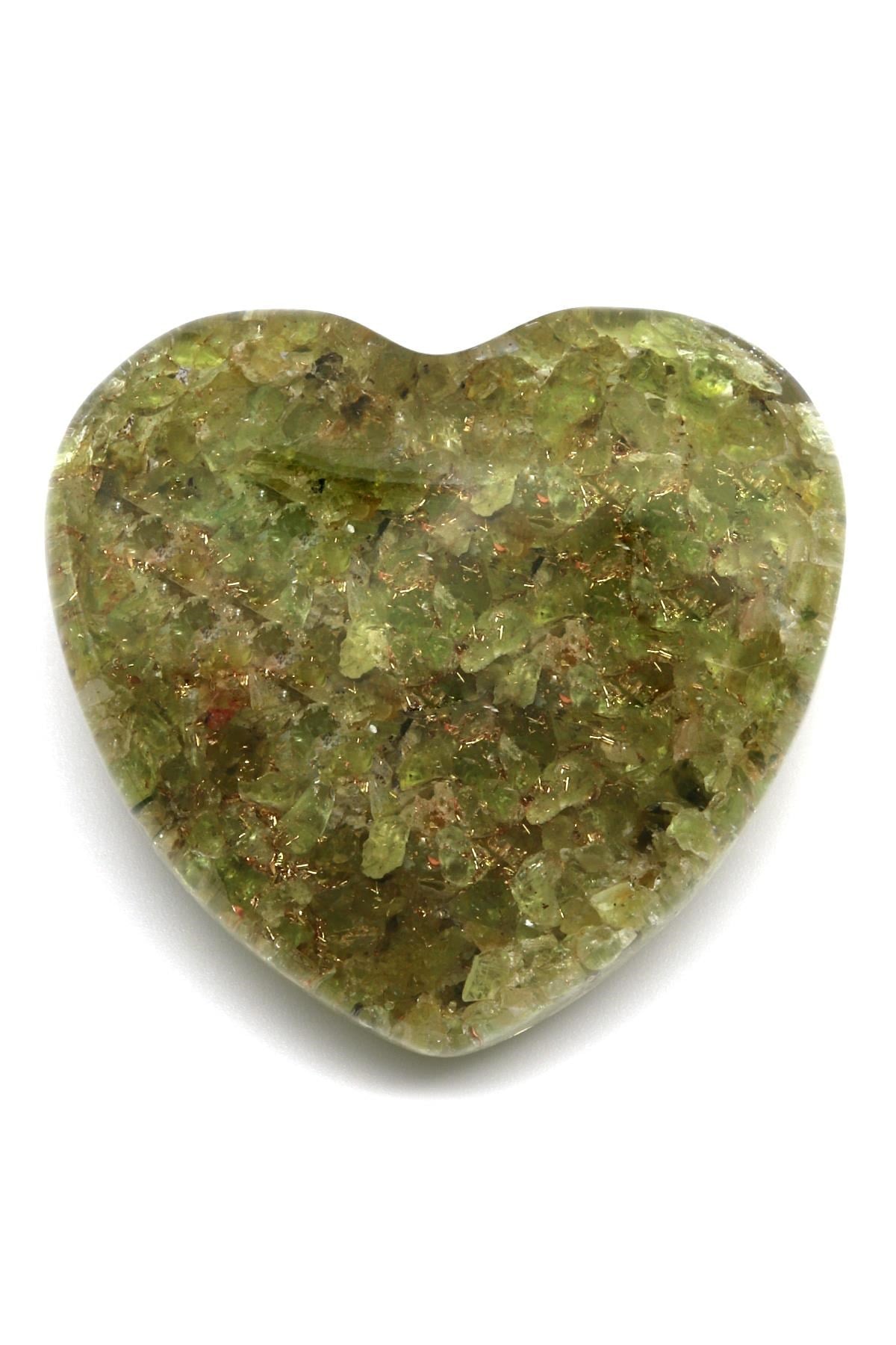 Zebercet Taşından Orgonit Kalp