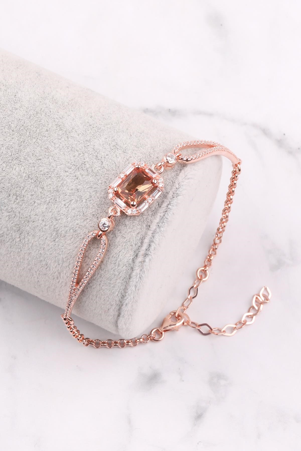 Zultanit 925 Ayar Gümüş Bileklik