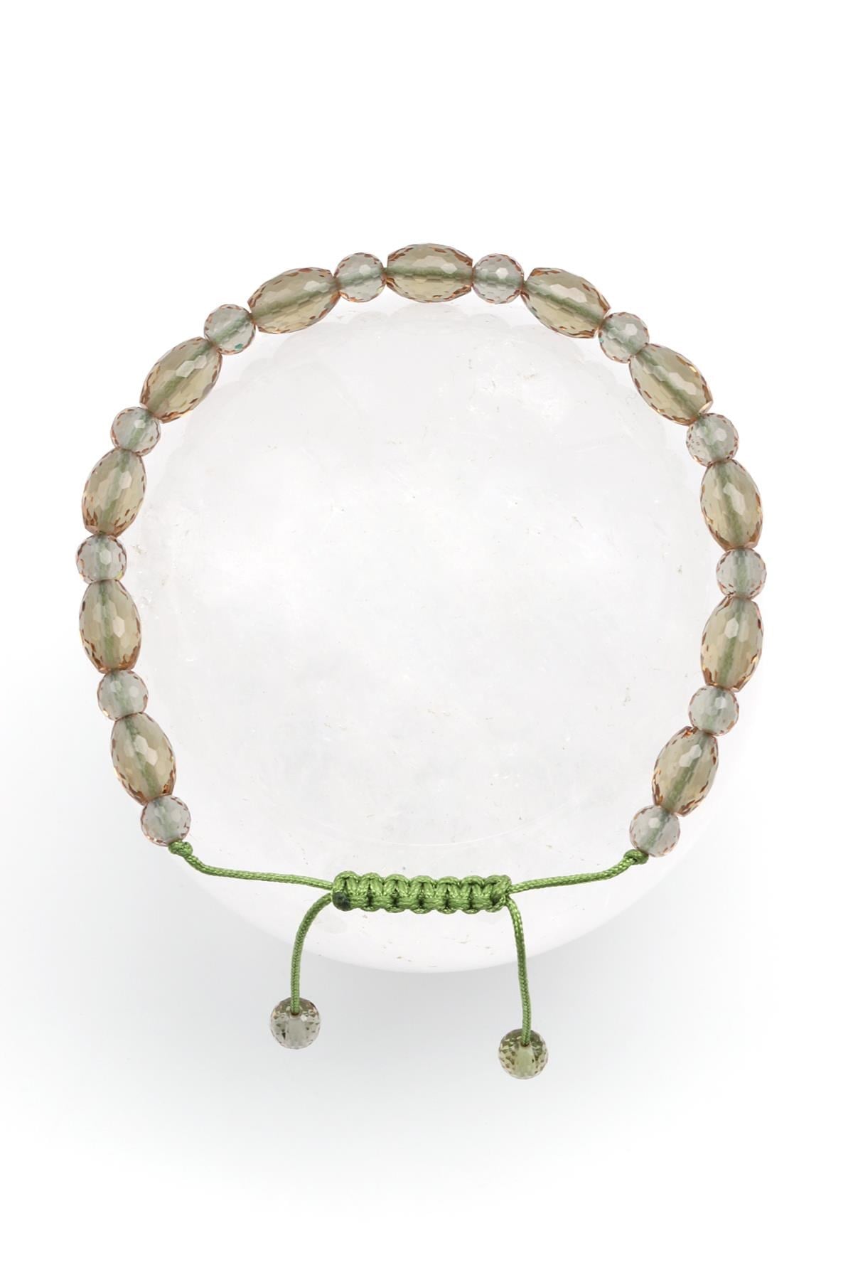 Zultanit Makrome Örme Bileklik