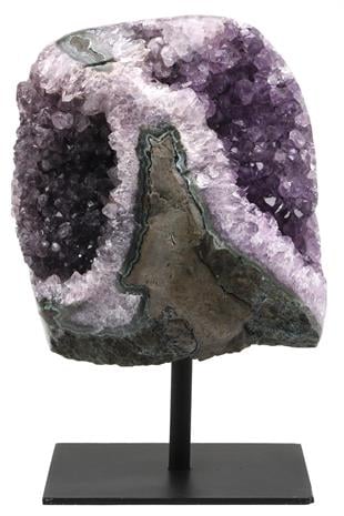 Ametist Doğal Taş Standlı Ham Parça - 2061 Gr.