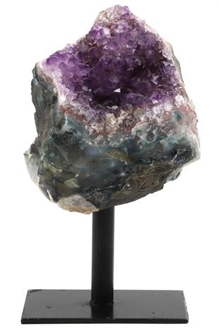 Ametist Doğal Taş Standlı Ham Parça - 426 Gr.