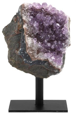 Ametist Doğal Taş Standlı Ham Parça - 474 Gr.