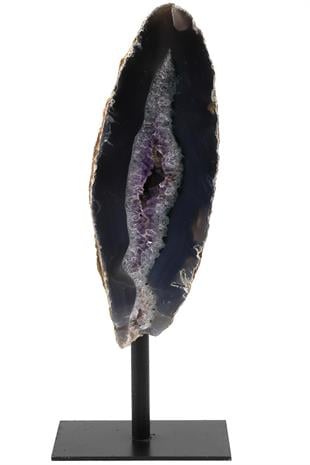 Ametist Doğal Taş Standlı Ham Parça - 978 Gr.