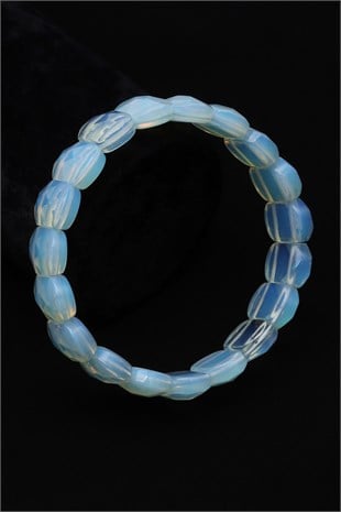 Cam Opal Bileklik 11 x 15 mm Özel Kesim - BLK-2471