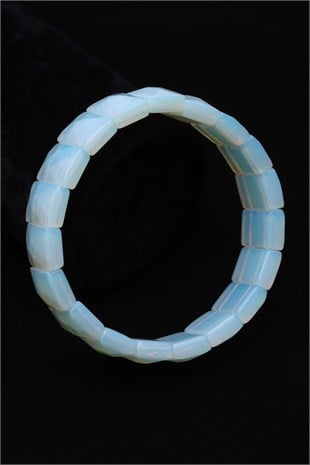 Cam Opal Bileklik 11 x 15 mm Özel Kesim - BLK-2472