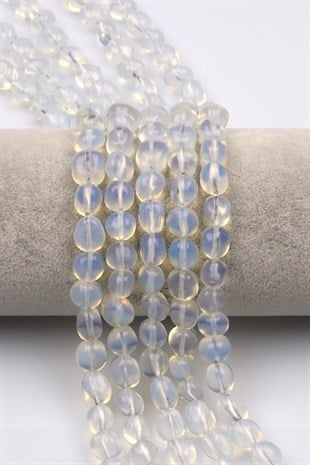 Cam Opal Dizi 10 x 13 mm Mercimek Kesim - DZ-1238