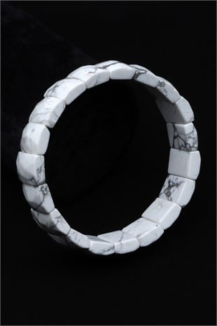 Havlit Doğal Taş Bileklik 11 x 15 mm Özel Kesim - BLK-2468