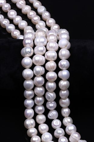İnci Doğal Taş Dizi 10 x 11 mm Özel Kesim - DZ-1402