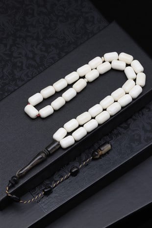 Kemik Tesbih 7 x 12 mm Kapsül Kesim T-1900