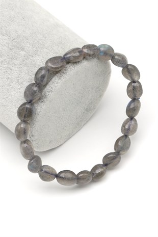 Labradorit Doğal Taş Bileklik 7 x 9 mm Özel Kesim - BLK-2340