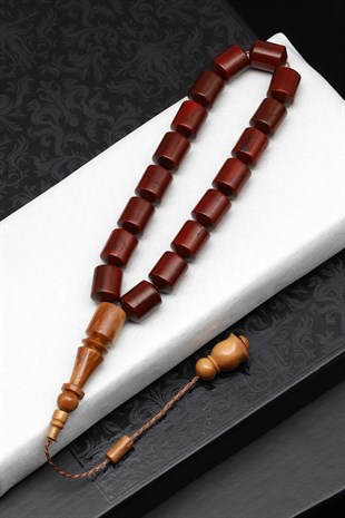 Maskot Efe Kuka Ağacı Tesbih 10 x 13 mm Kapsül Kesim - T-1880