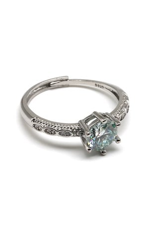 Moissanite Ayarlanabilir Yüzük - YZK-0163