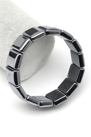 Terahertz Doğal Taş Bileklik 15 x 20 mm Özel Kesim - BLK-2425