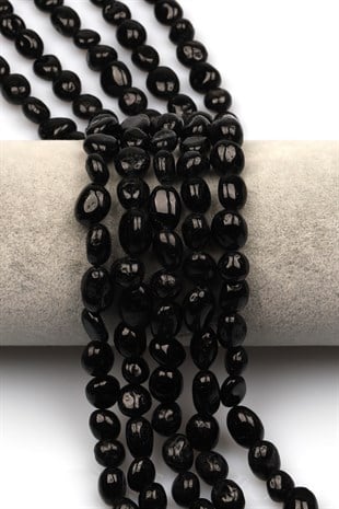 Turmalin Doğal Taş Dizi 10 x 13 mm Mercimek Kesim - DZ-1234