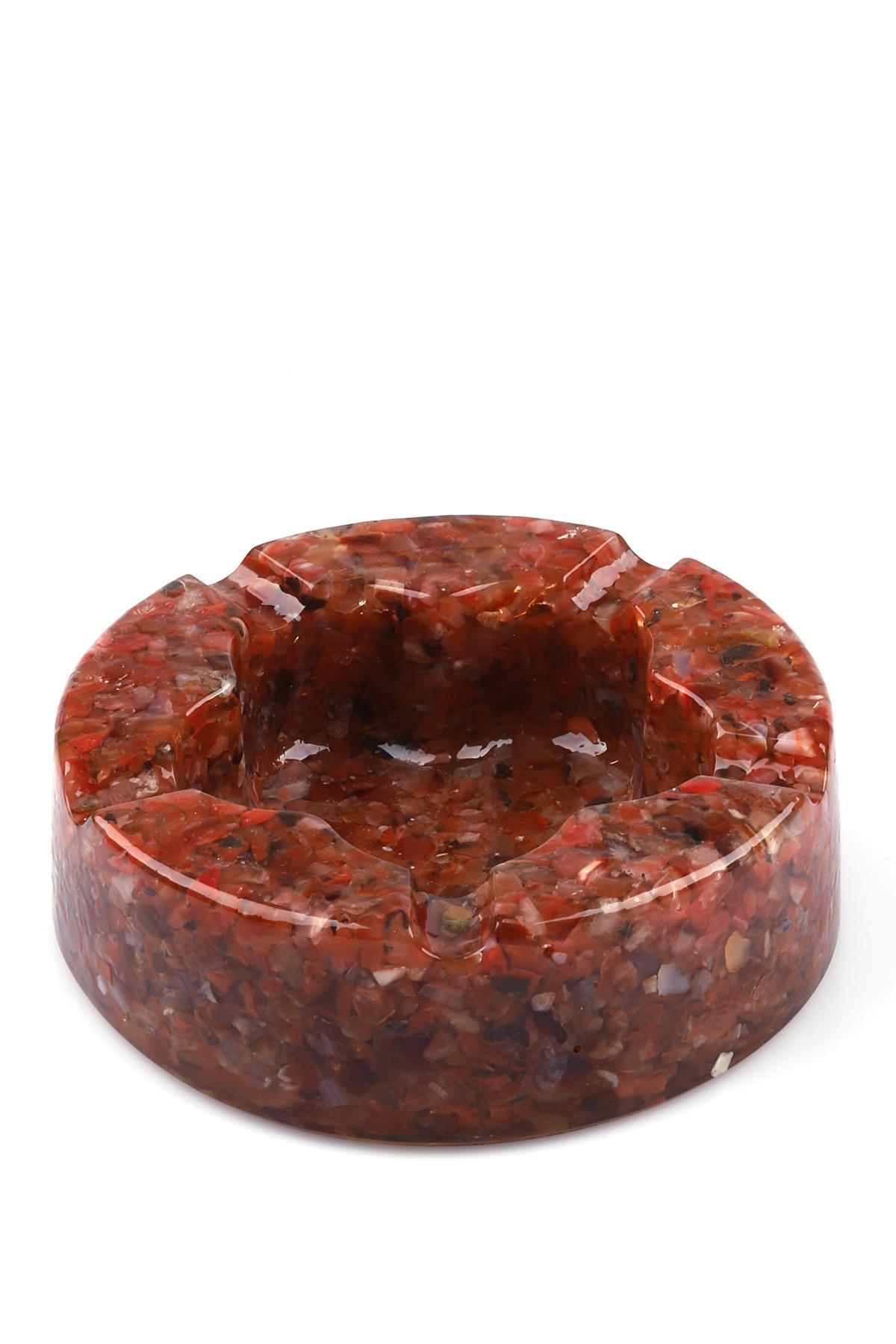 Akik Doğal Taş Orgonit Kül Tablası