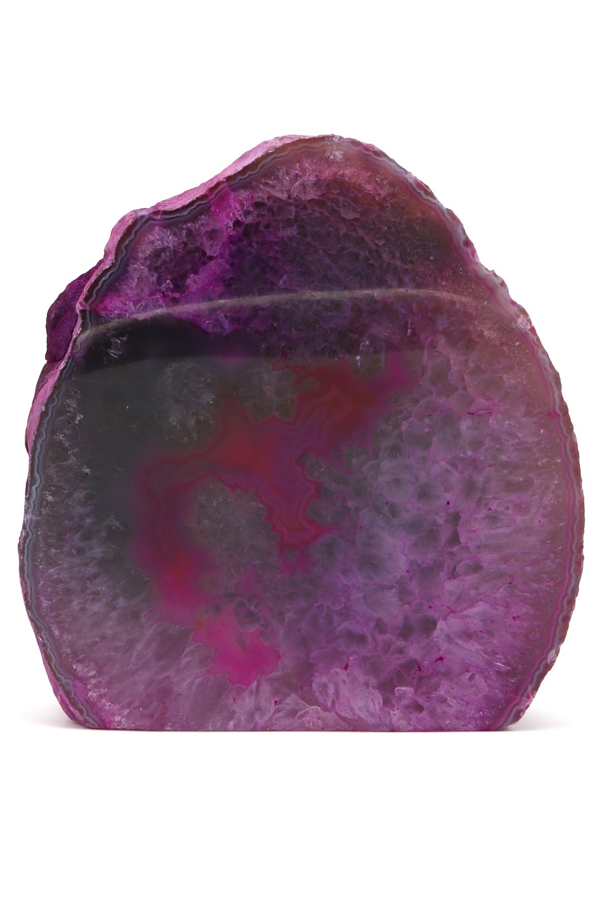 Akik Doğal Taş Plaka - 574 Gr.