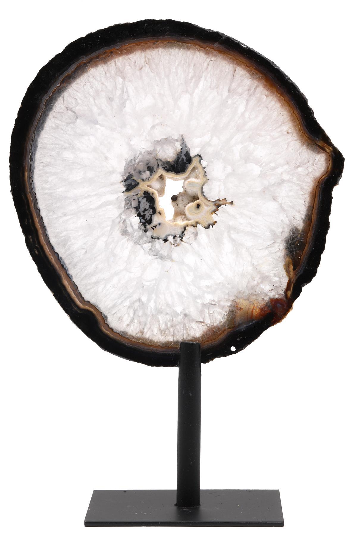 Akik Doğal Taş Standlı Plaka