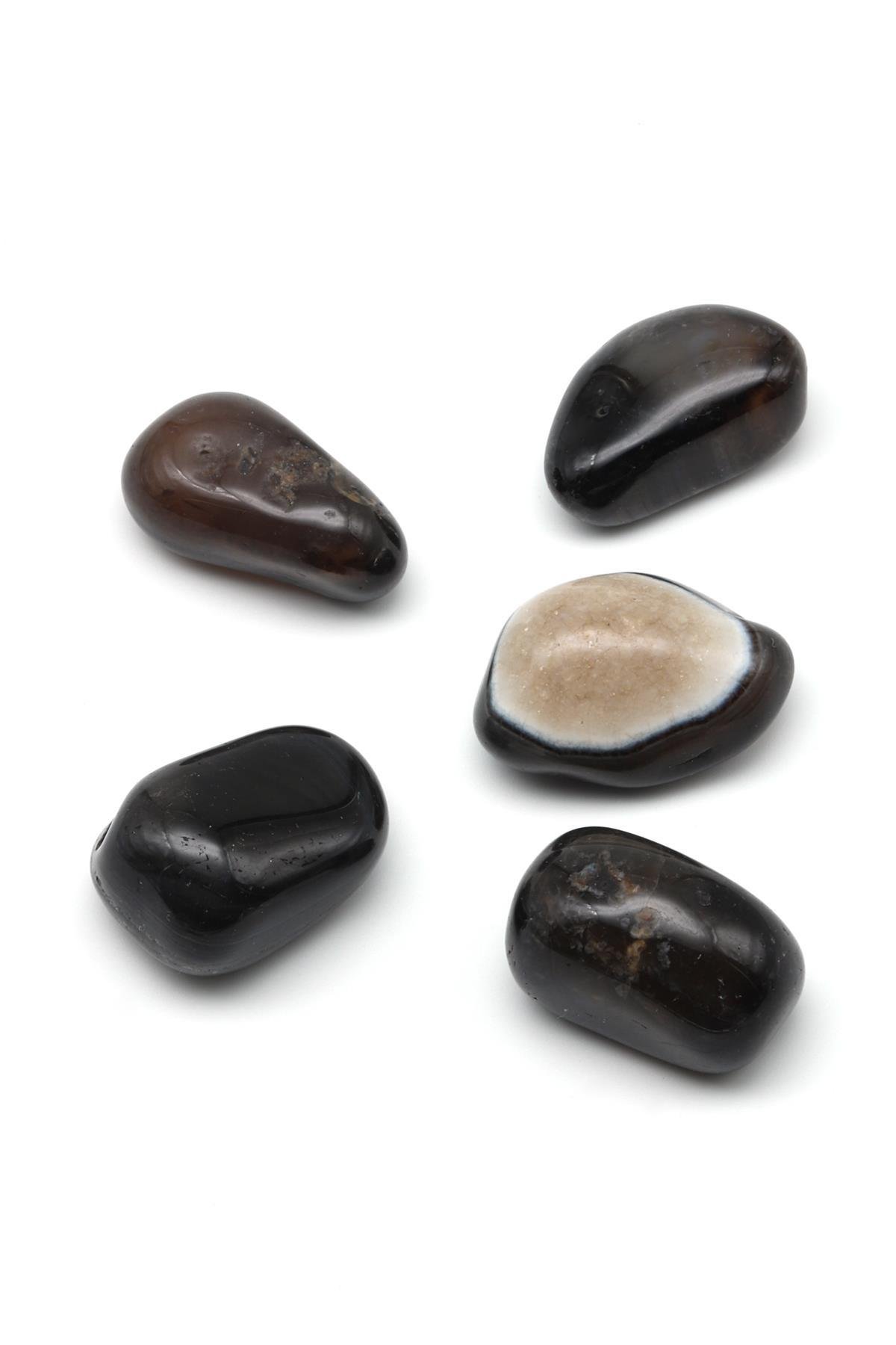 Akik Doğal Taş Tamburlanmış Parça - Tımbıl