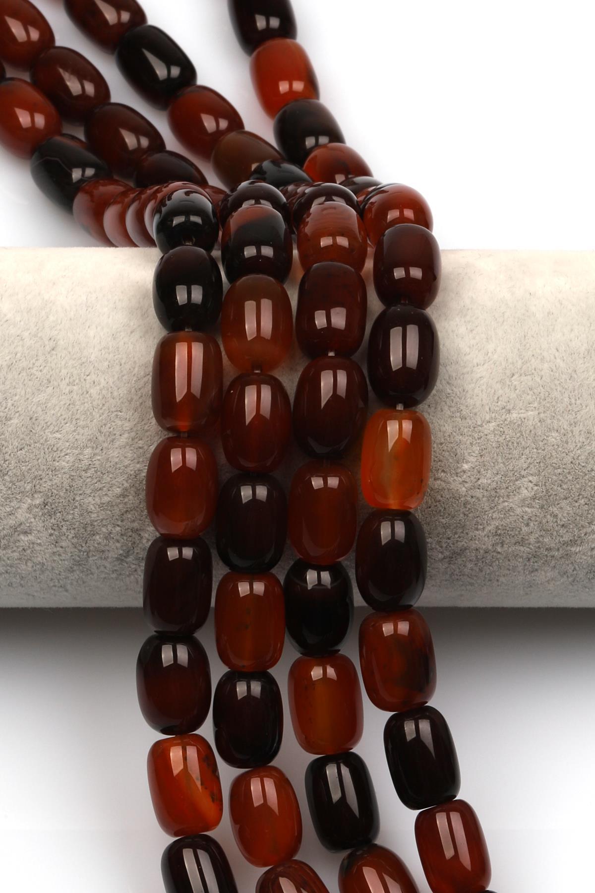 Akik Doğaltaş Dizi 10 x 14 mm Özel Kesim