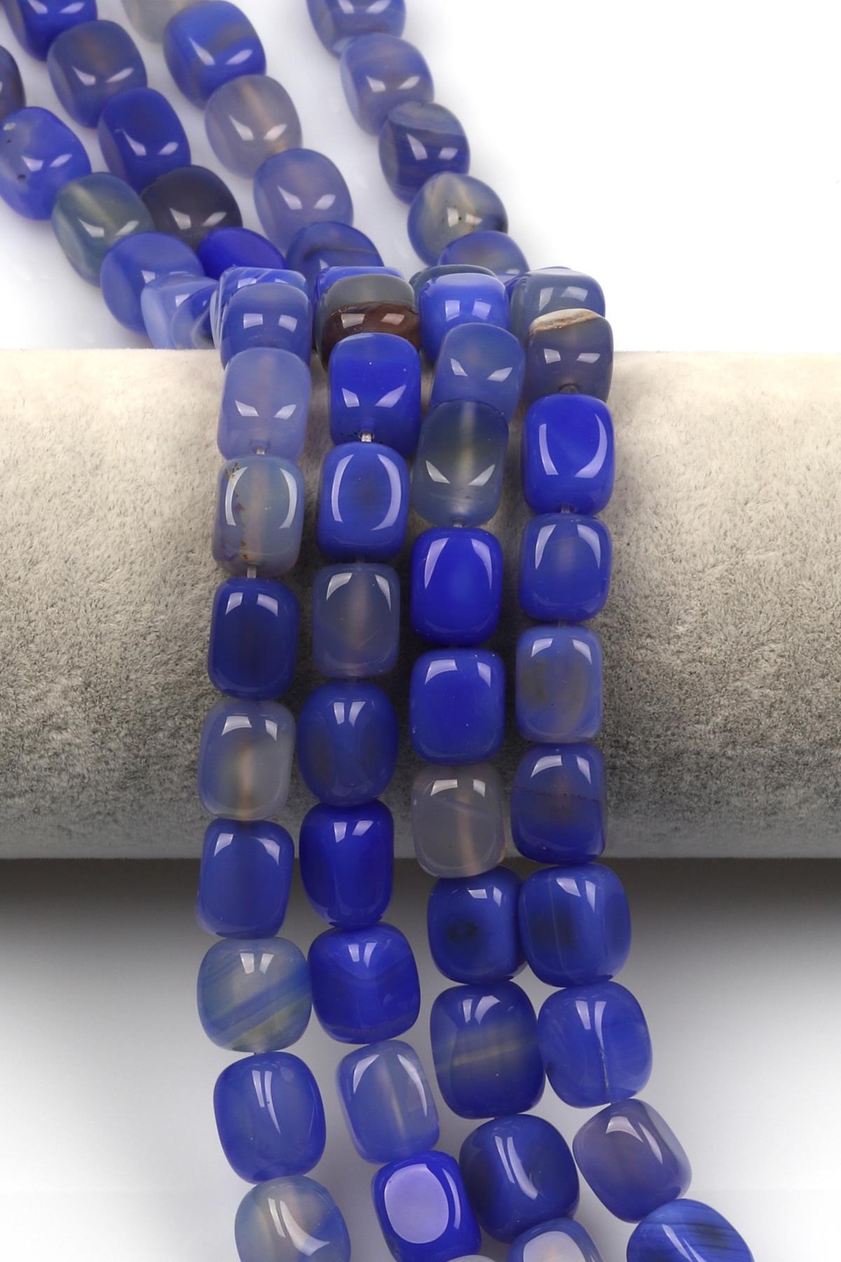 Akik Doğaltaş Dizi 9 x 12 mm Özel Kesim