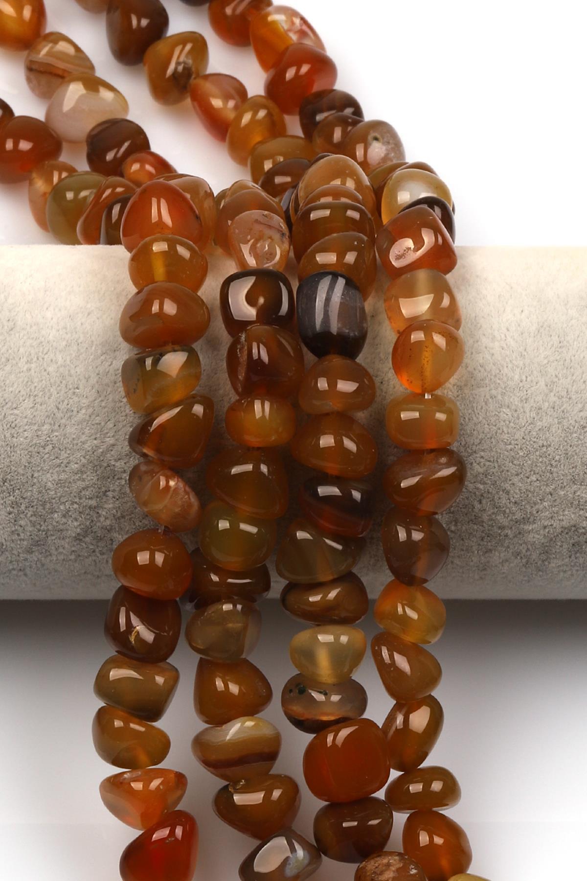 Akik Doğaltaş Dizi 9 x 13 mm Özel Kesim