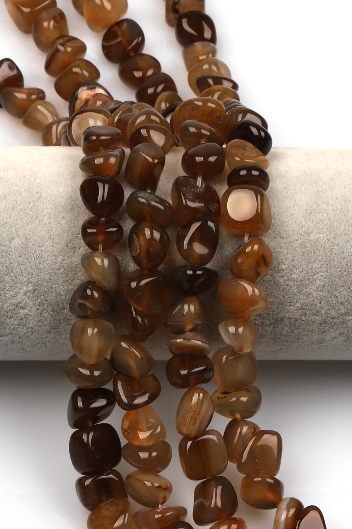 Akik Doğaltaş Dizi 9 x 13 mm Özel Kesim